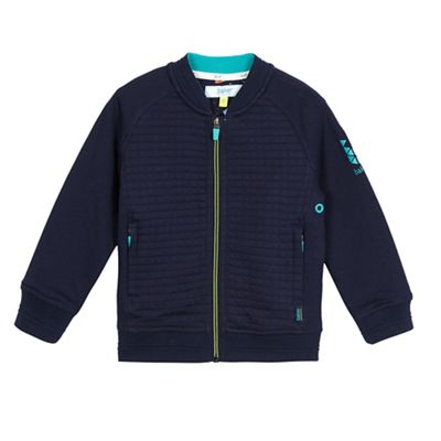 Baker by Ted Baker Boys' navy quilted bomber jacket